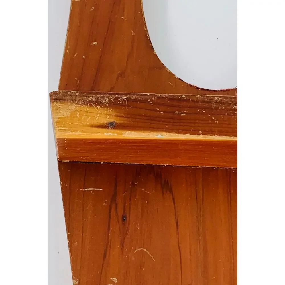 Wooden Boot Jack Remover Puller Lifter Tool Aid Cowboy Stand 13.5